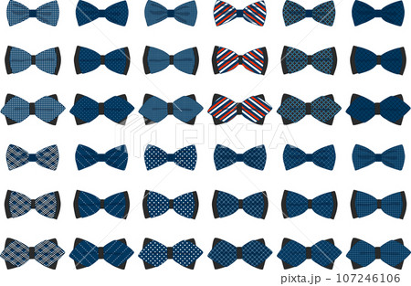 big set ties different types, bowties various size 107246106