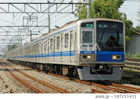 西武池袋線 ひばりヶ丘ー保谷 西武鉄道 6000系 6158F 西武池袋線 ひばりヶ丘ー保谷 西武鉄道 6000系 6158F 107251431