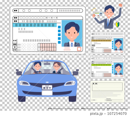 一組獲得駕駛執照的銷售顧問 107254070