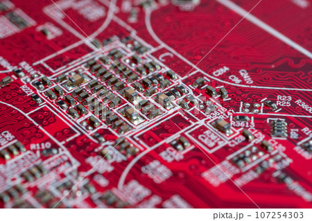 コンピューターの基盤 107254303