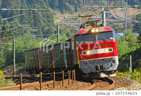 北陸本線 倶利伽羅ー津幡 JR貨物 EF510-5(富山) 北陸本線 倶利伽羅ー津幡 JR貨物 EF510-5(富山) 107254655