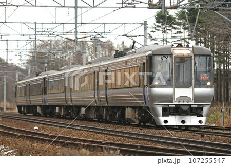 千歳線　北広島ー上野幌　JR北海道　785系　NE-501編成（札幌）　スーパーカムイ　エアポート 107255547