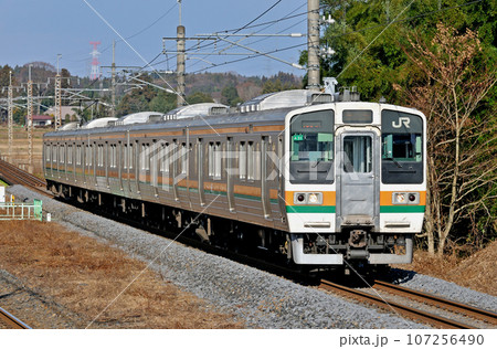 東北本線　片岡ー蒲須坂　JR東日本　211系　A31編成（高崎） 107256490