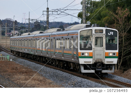 東北本線 片岡ー蒲須坂 JR東日本 211系 B7編成(高崎) 東北本線 片岡ー蒲須坂 JR東日本 211系 B7編成(高崎) 107256493