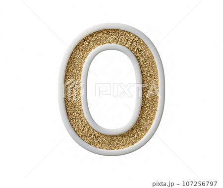 Candle wax letters with shiny gold coating inside Candle wax letters with shiny gold coating inside 107256797
