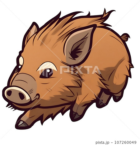 金のイノシシがいるラウンジのイラスト wildboar_blue.png