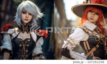 海外コスプレイヤーのアソート 107262286