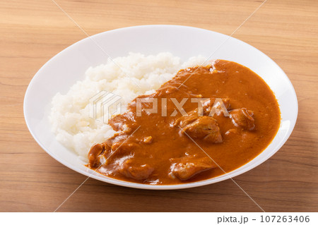 バターチキンカレー 107263406