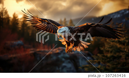 Freedom that can fly Elegant 107263416