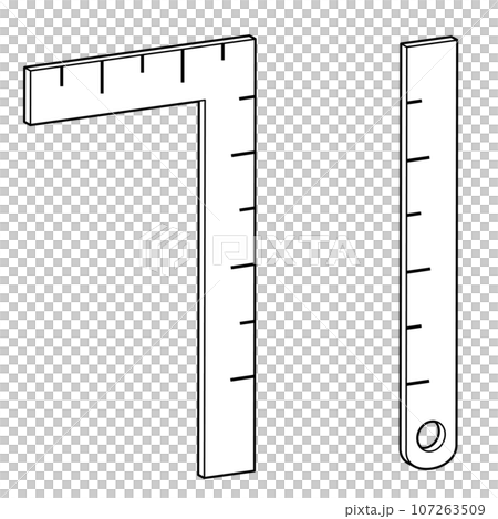 ものさし ものさし 107263509