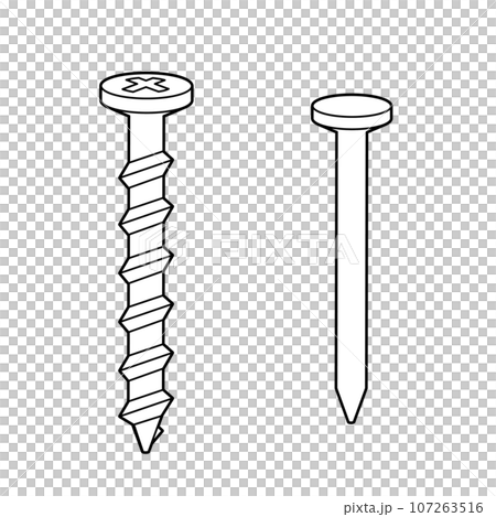 screws and nails 107263516