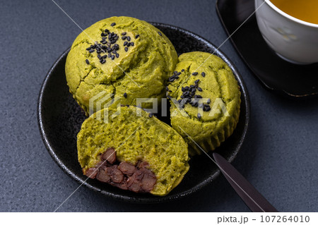 抹茶マフィン 107264010