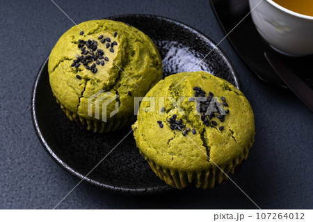 抹茶マフィン 107264012