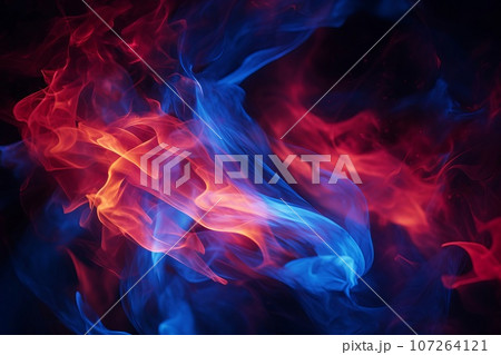 炎のエフェクト　AI生成画像　AI画像 107264121