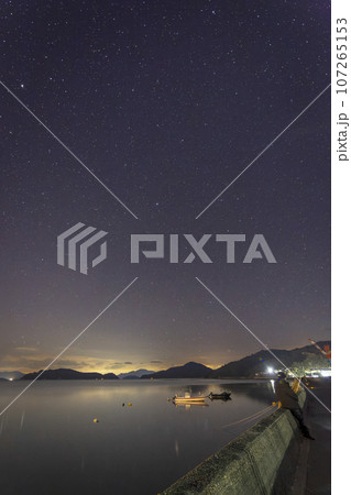 瀬戸内の冬の星景 未明に昇るさそり座 瀬戸内の冬の星景 未明に昇るさそり座 107265153