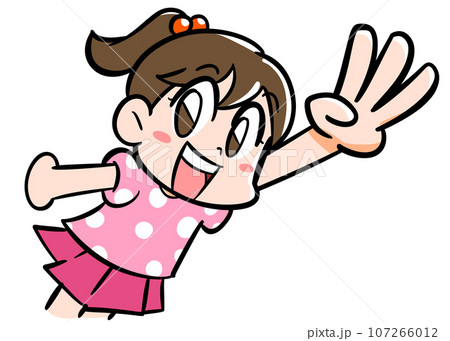 女の子3本指 女の子3本指 107266012