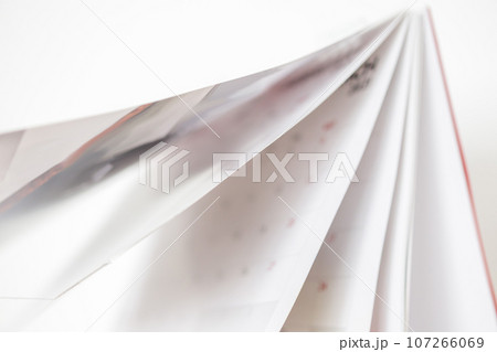 Abstract blur calendar page flipping sheet background business schedule planning appointment meeting concept 107266069