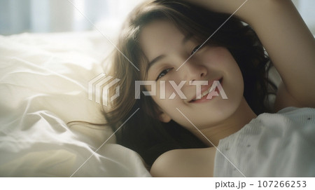 若い女性のポートレート（AI生成画像） 107266253