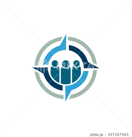 Community or Business logo design concept Community or Business logo design concept 107267483