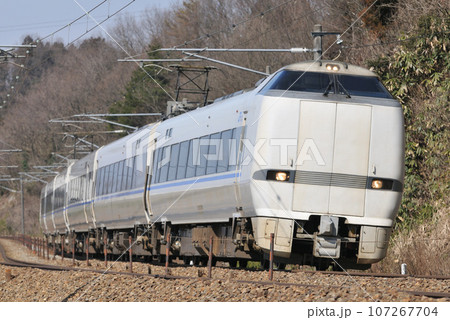 北陸本線　津幡ー倶利伽羅　JR西日本　683系　T25編成（金沢）　サンダーバード 107267704