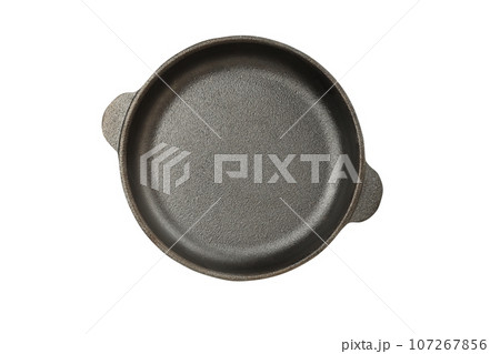 PNG, Empty pan, isolated on white background 107267856