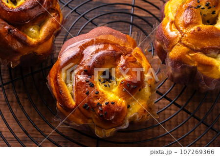 さつまいものブリオッシュロール 107269366