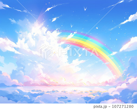 雲に浮かぶ虹 雲に浮かぶ虹 107271280