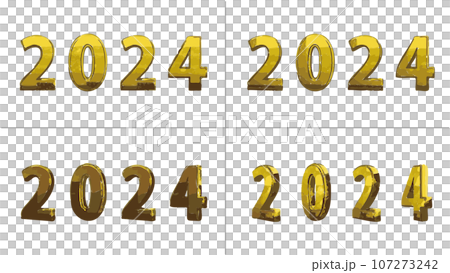 角度が変わっていく金色の2024 107273242