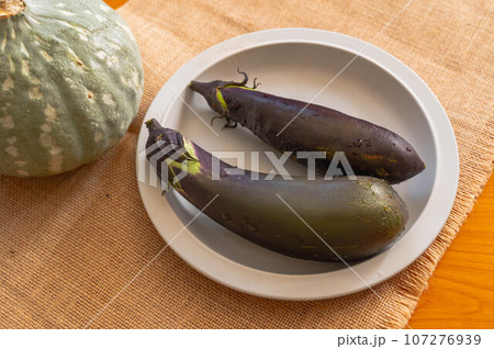 採りたて長崎長茄子 採りたて長崎長茄子 107276939