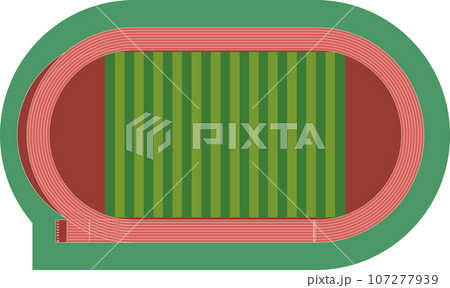 陸上競技場8レーン_01 107277939