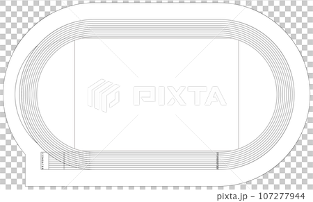 田徑場9車道_線條藝術 田徑場9車道_線條藝術 107277944