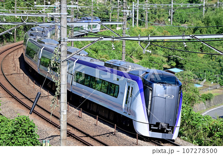 中央本線　高尾ー相模湖　JR東日本　E353系　S112編成（松本）　あずさ　かいじ 107278500