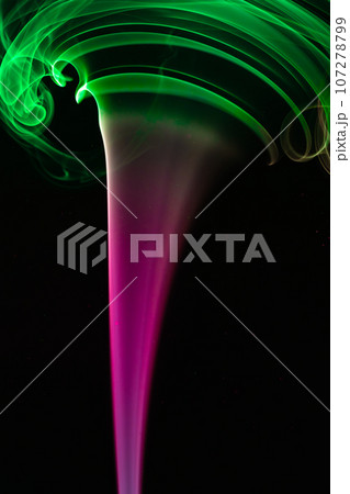 煙アブストラクトイメージ 107278799