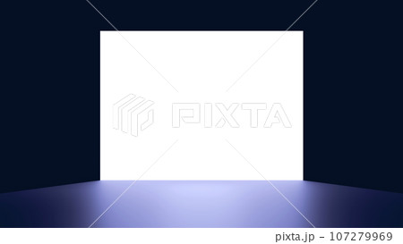 シンプルな額縁のイラスト 107279969