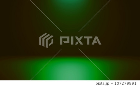 シンプルなエメラルドのグラデーションの抽象的な背景 107279991