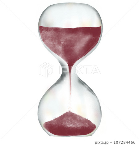 A red sand glass for you A red sand glass for you 107284466