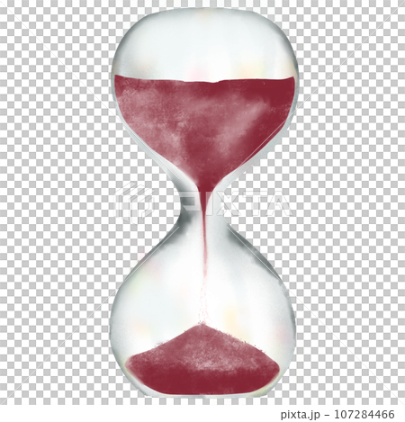 A red sand glass for you 107284466