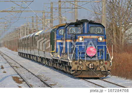 室蘭本線　虎杖浜　JR北海道　DD51-1006（函館）＋24系　トワイライト 107284708