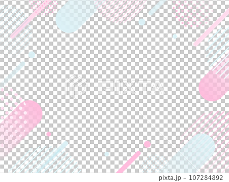 春天粉紅淺藍流行漸層背景 春天粉紅淺藍流行漸層背景 107284892