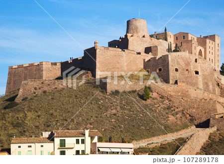 Castle of Cardona in winter day. Catalonia Castle of Cardona in winter day. Catalonia 107289178