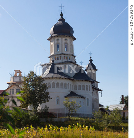 Old style church of Bogdanesti, Romania Old style church of Bogdanesti, Romania 107289345