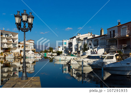 Residential marina in Empuriabrava, Spain Residential marina in Empuriabrava, Spain 107291935