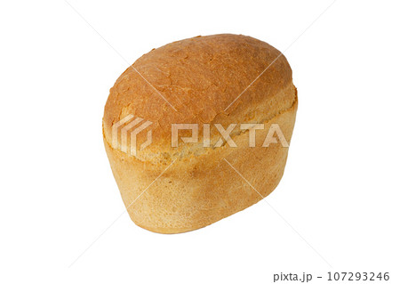 Bread brick isolated on white background. Bread brick isolated on white background. 107293246