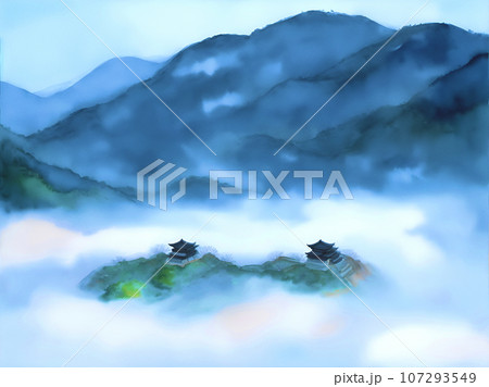 竹田城跡「AI生成画像」 107293549