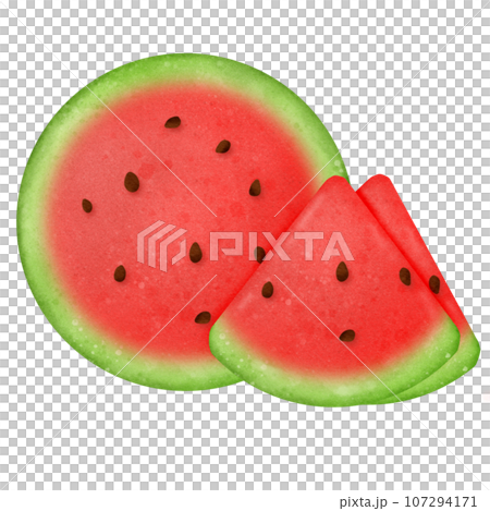 slice of watermelon slice of watermelon 107294171