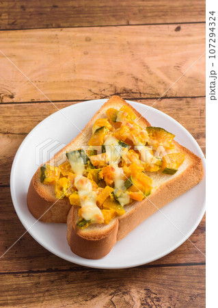 パンプキンチーズトースト パンプキンチーズトースト 107294324