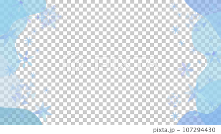 Light blue snowflake vector frame image that can be used for Christmas Light blue snowflake vector frame image that can be used for Christmas 107294430