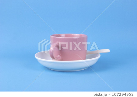 Vegetarian and vegan healthy lifestyle concept. Raw vegetables and fruits with empty plate over rustic background 107294955