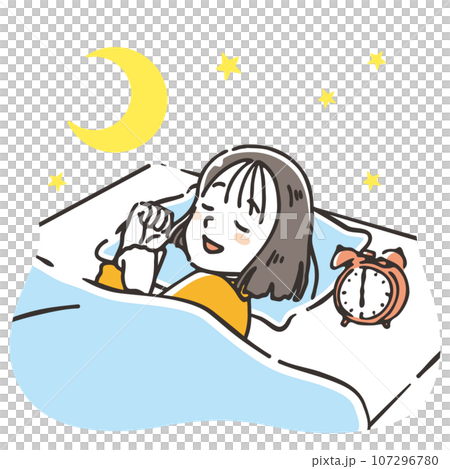 young woman sleeping young woman sleeping 107296780