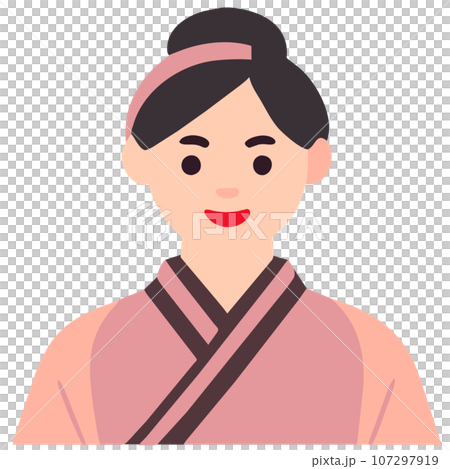 Cute child wearing hanbok generate ai Cute child wearing hanbok generate ai 107297919